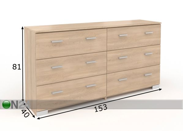 Lipasto GALAXY mitat