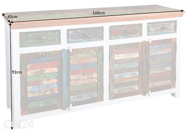 Lipasto Jakarta 160 cm mitat