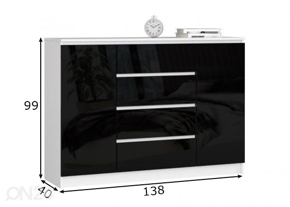Lipasto K140 mitat
