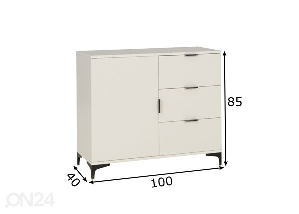 Lipasto Lewisville L100 mitat