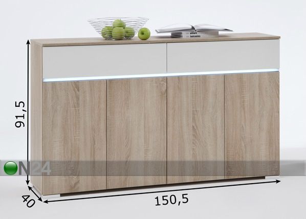Lipasto LIGHT 3 mitat
