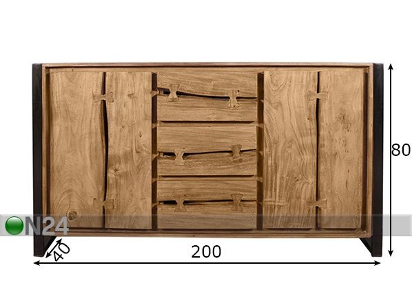 Lipasto Live Edge mitat