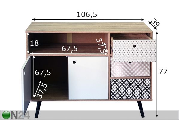 Lipasto Mail Box mitat