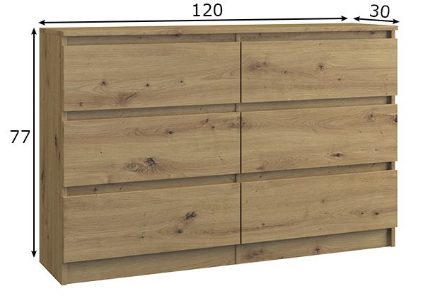 Lipasto Malwa 120 cm mitat