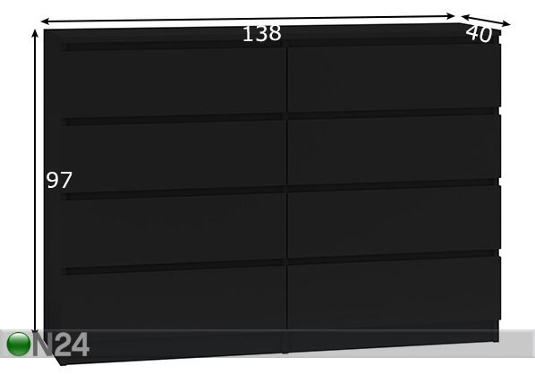 Lipasto Malwa 138cm mitat