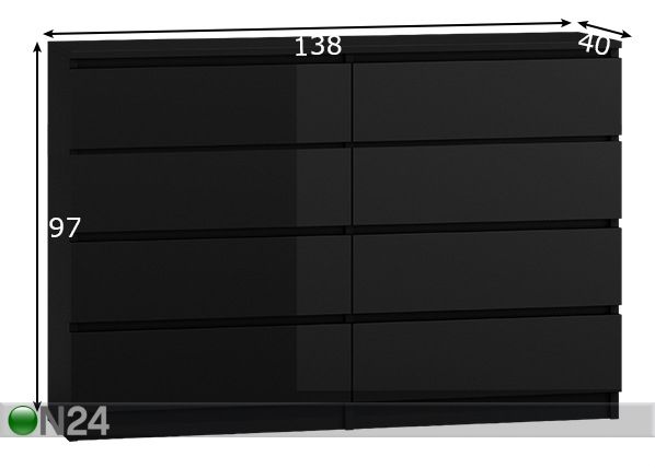 Lipasto Malwa 138cm mitat