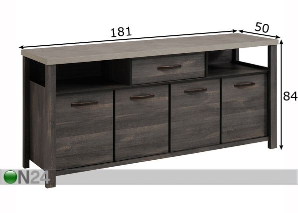 Lipasto MAXWELL mitat