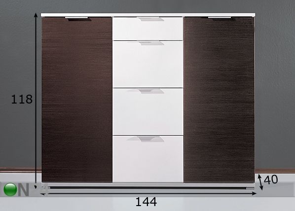 Lipasto MEGA 227 mitat