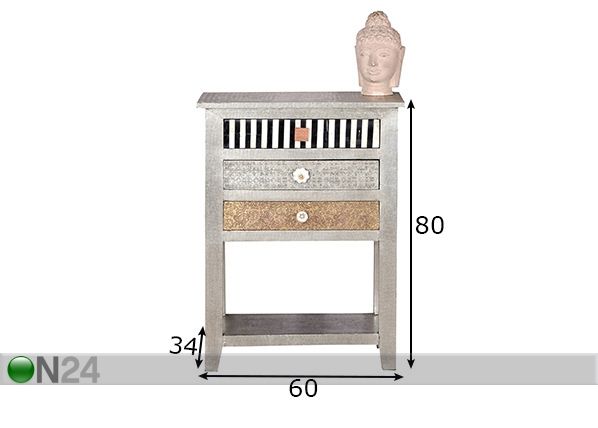 Lipasto Metal&Bone mitat