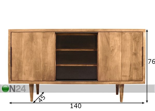 Lipasto Mid Century mitat