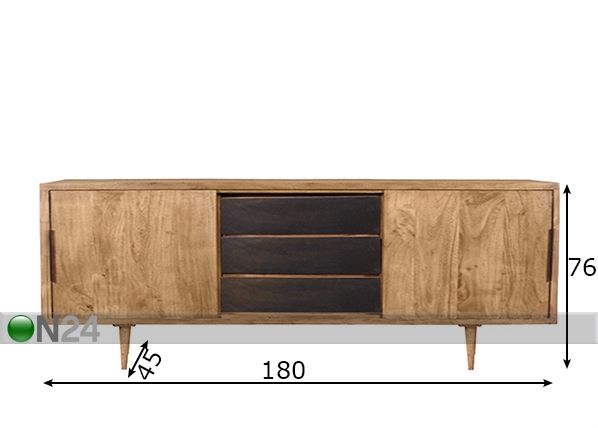 Lipasto Mid Century mitat