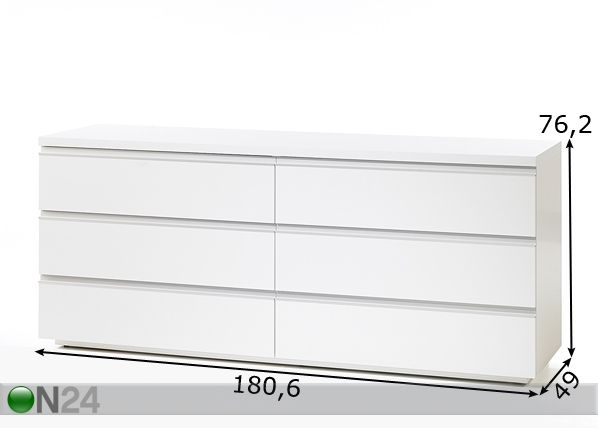 Lipasto MILANO mitat