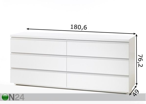 Lipasto MILANO mitat