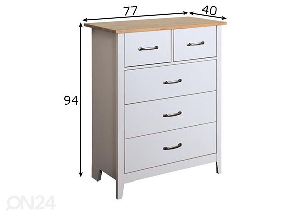 Lipasto NORFOLK 012 mitat