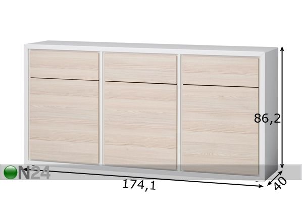 Lipasto QUADRA mitat