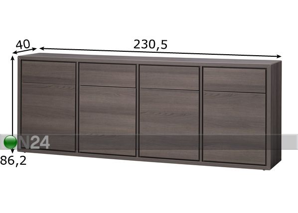 Lipasto QUADRA mitat