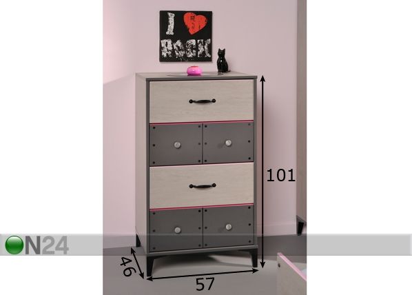 Lipasto REBELLE mitat