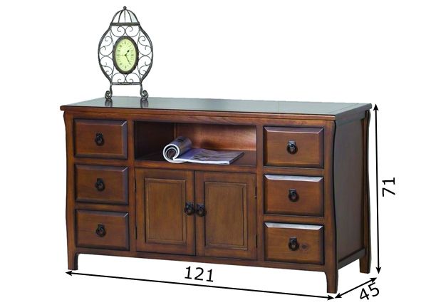 Lipasto RIVIERA-75 mitat