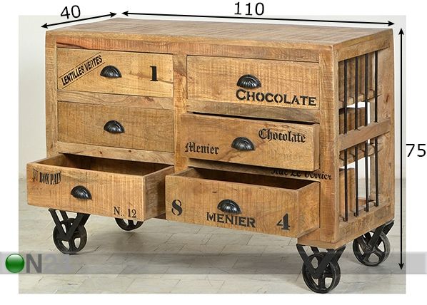 Lipasto Rustic mitat