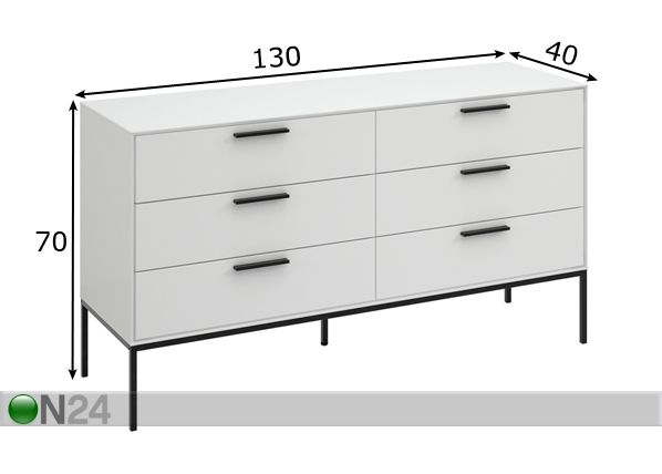 Lipasto Slimline 16 mitat