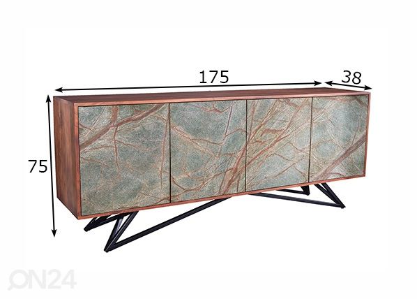 Lipasto Soul 175 cm mitat