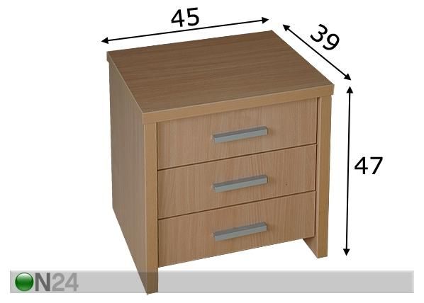 Lipasto SPACE 1 mitat