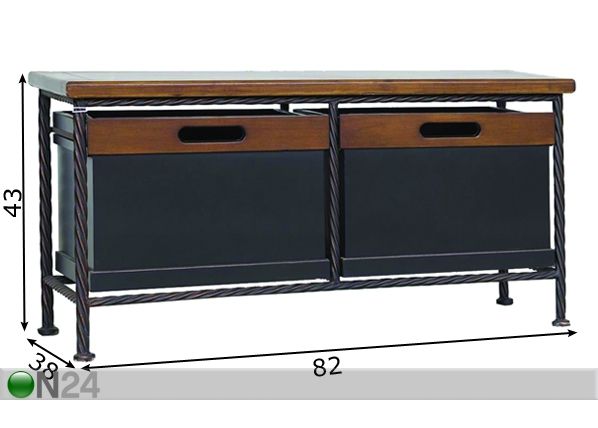 Lipasto/taso CREPENO 44 mitat