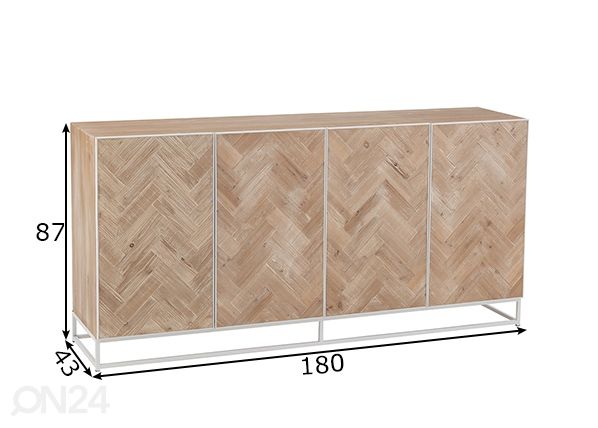 Lipasto Zigzag mitat