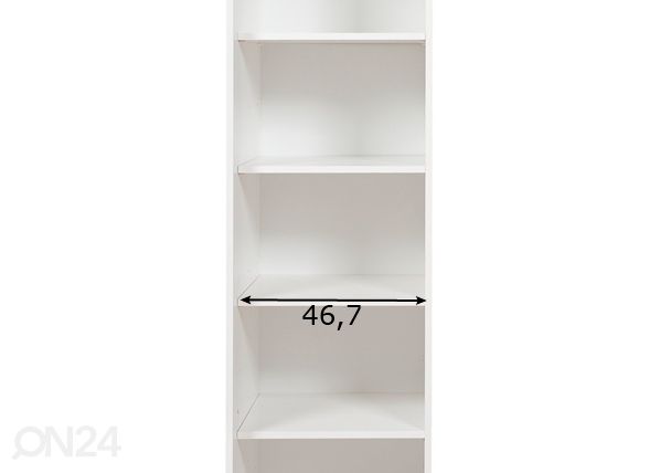 Lisähyllyt IDA- komeroon, 4 kpl mitat