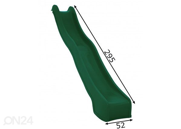 Liukumäki Star 295 cm mitat