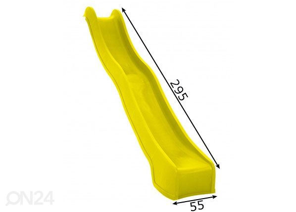 Liukumäki Star 295 cm mitat