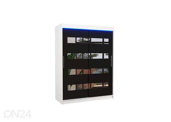 Liukuovikaappi Ballwin 150 cm + LED