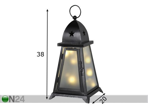 Lyhty FYRIS 40 cm mitat