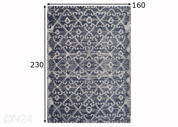 Magic home matto ANATOLIA 160x230 cm mitat