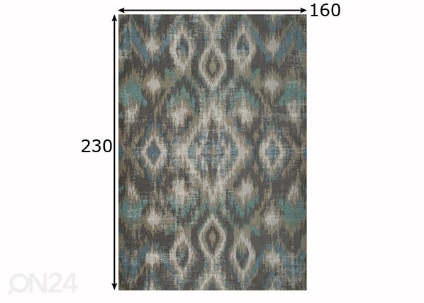 Magic home matto HARPUT 160x230 cm mitat