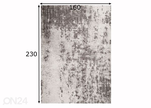 Magic home matto LYON 160x230 cm mitat