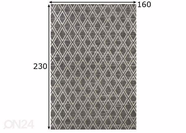 Magic home matto PONE 160x230 cm mitat
