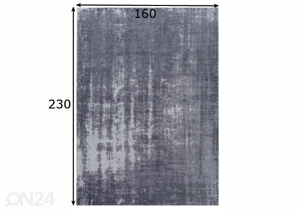 Magic home matto SOIL 160x230 cm mitat