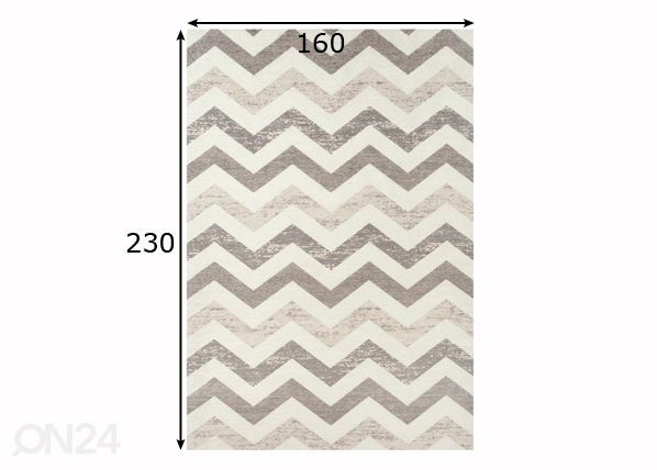Magic home matto VENA 160x230 cm mitat