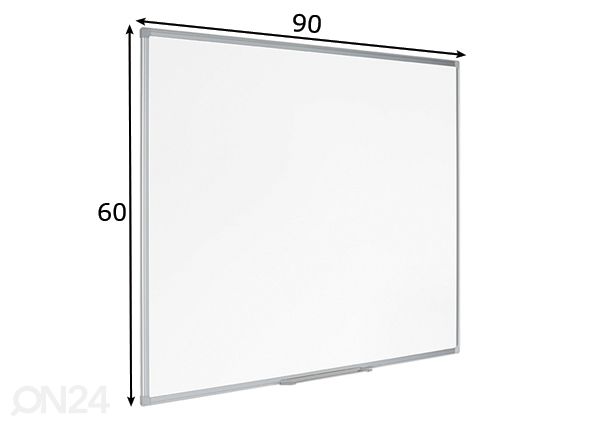 Magneettitaulu Bi-office Earth 90x60 cm mitat
