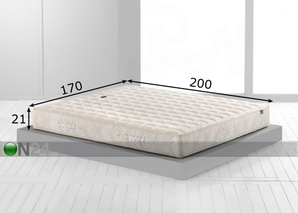 MAGNIFLEX ortopedinen patja NATUR COMFORT 170x200 cm mitat