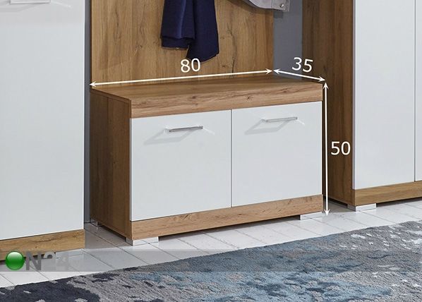 Matala eteiskaappi BRISTOL 300 mitat