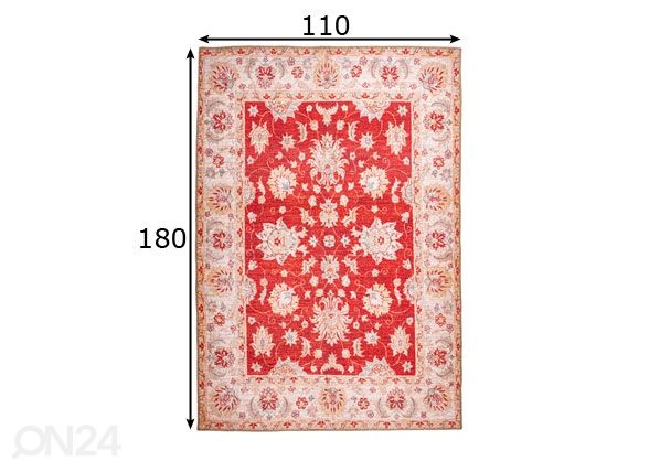 Matto 110x180 cm mitat
