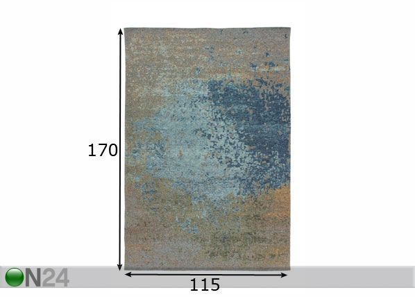 Matto 115x170 cm mitat