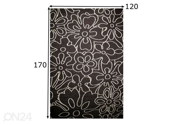 Matto 120x170 cm mitat
