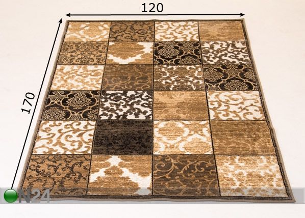 Matto 120x170 cm mitat