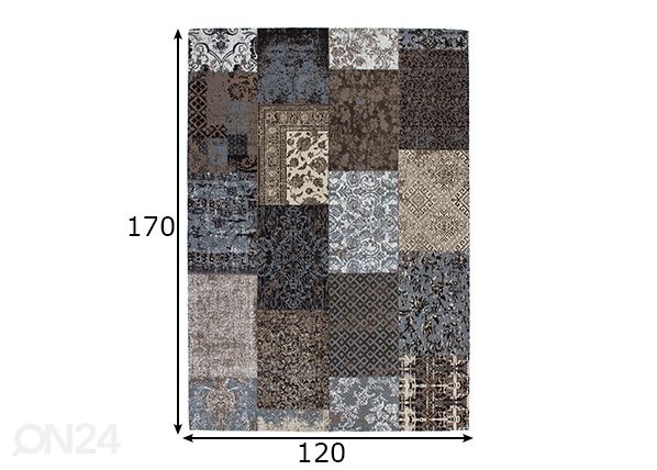 Matto 120x170 cm mitat