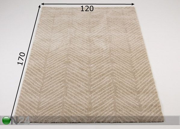 Matto 120x170 cm mitat