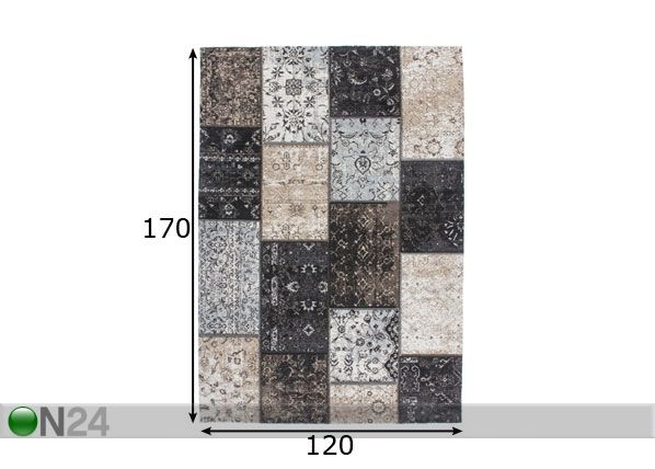 Matto 120x170 cm mitat