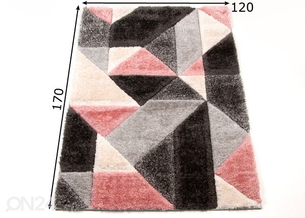 Matto 120x170 cm mitat